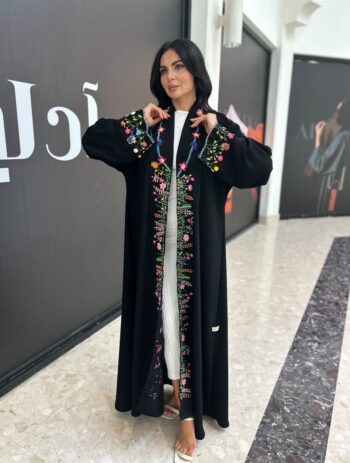 عبايات تركيه شغل يدوي خاص