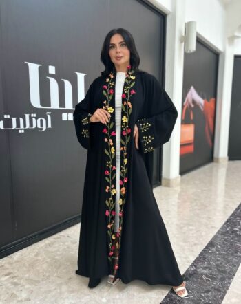 عبايات تركيه شغل يدوي خاص