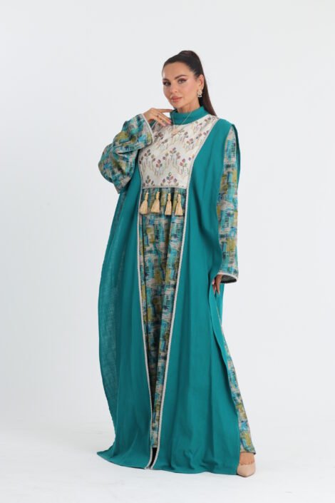 The Emerald Tassel Overcoat